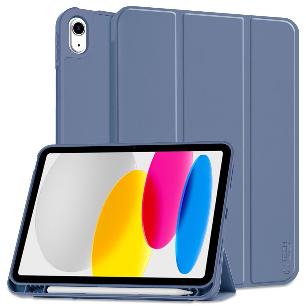 Tech-Protect SC Pen dėklas telefonui iPad 10.9" 2022 - mėlynas
