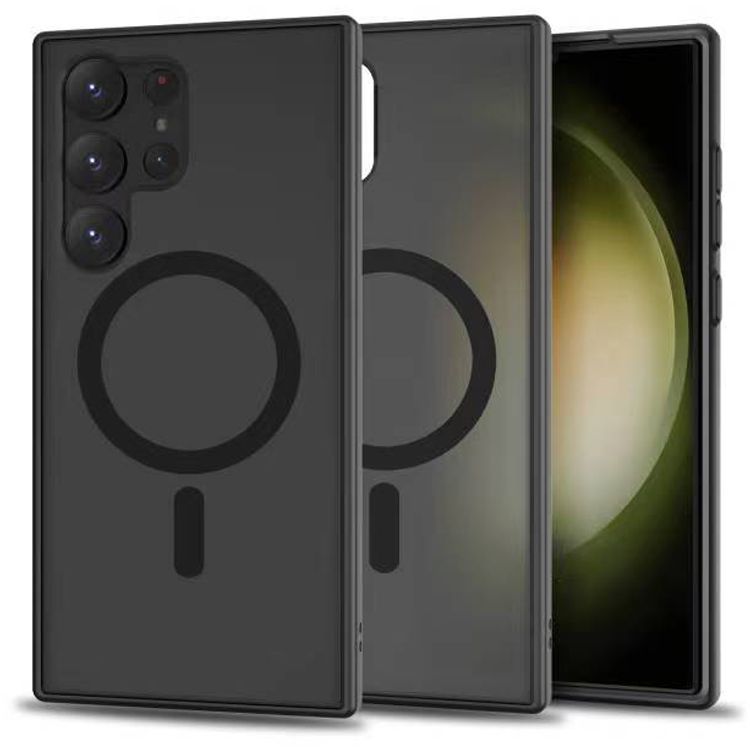 Tech-Protect MagMat Magnetinis dėklas Samsung Galaxy S23 Ultra - matinė juoda