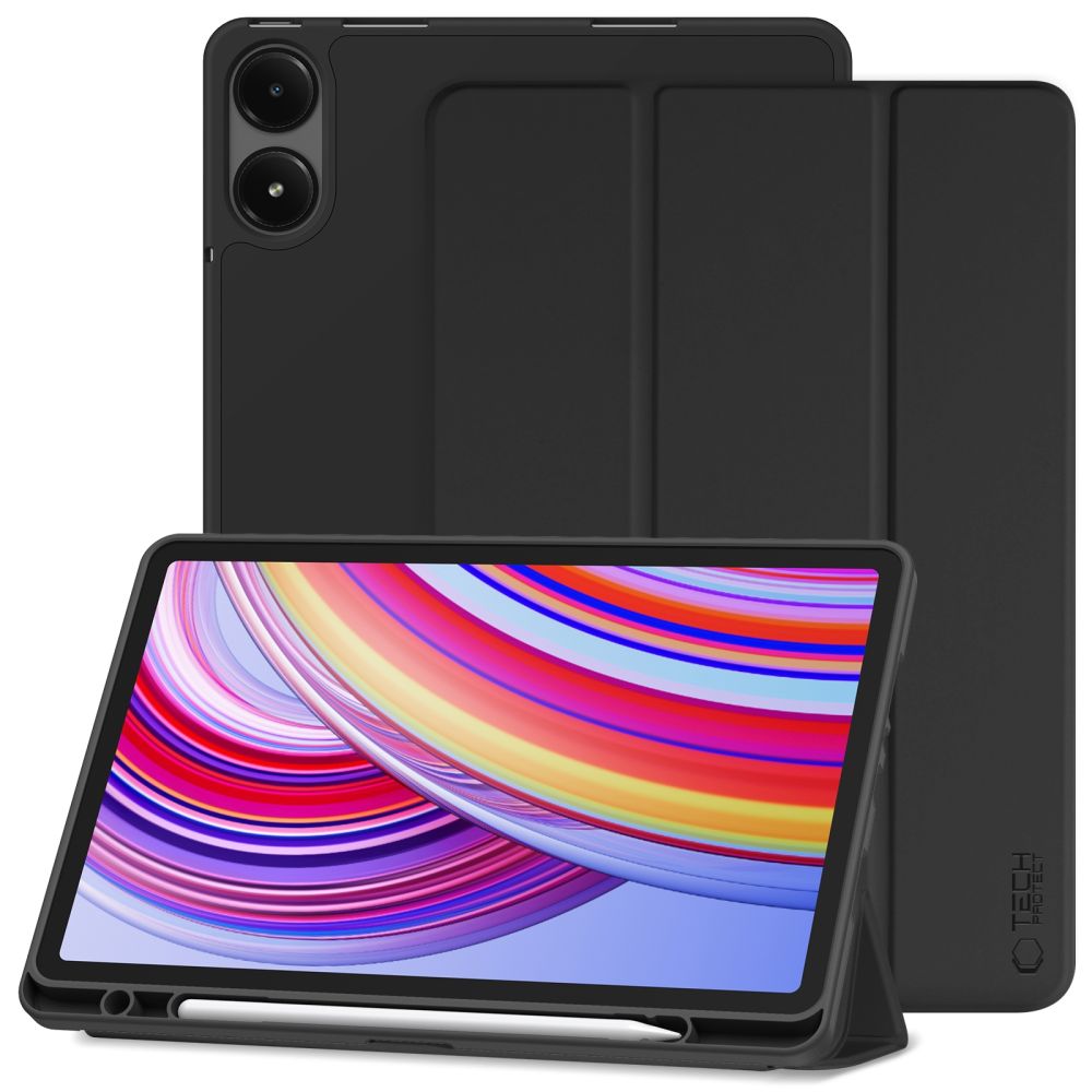Dėklas Tech-Protect SmartCase Xiaomi Redmi Pad Pro 12.1 juodas