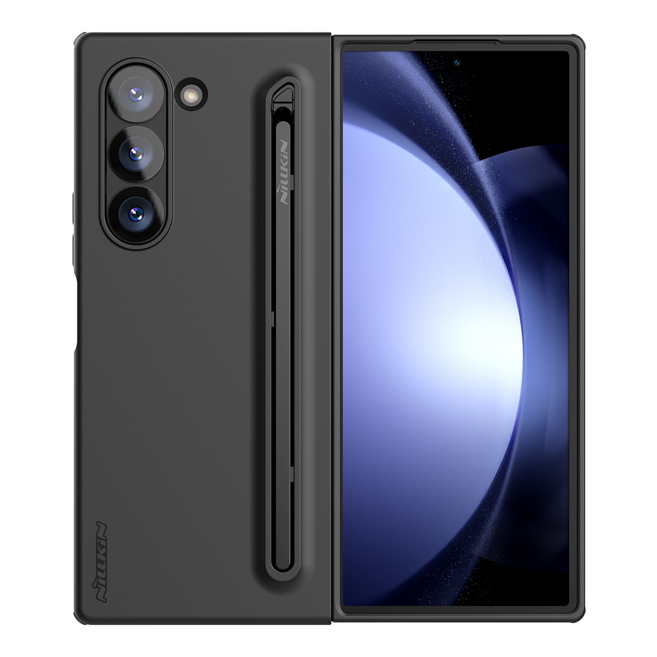 Nillkin Flex Pure Fold dėklas telefonui Samsung Galaxy Z Fold 6 5G - juodas