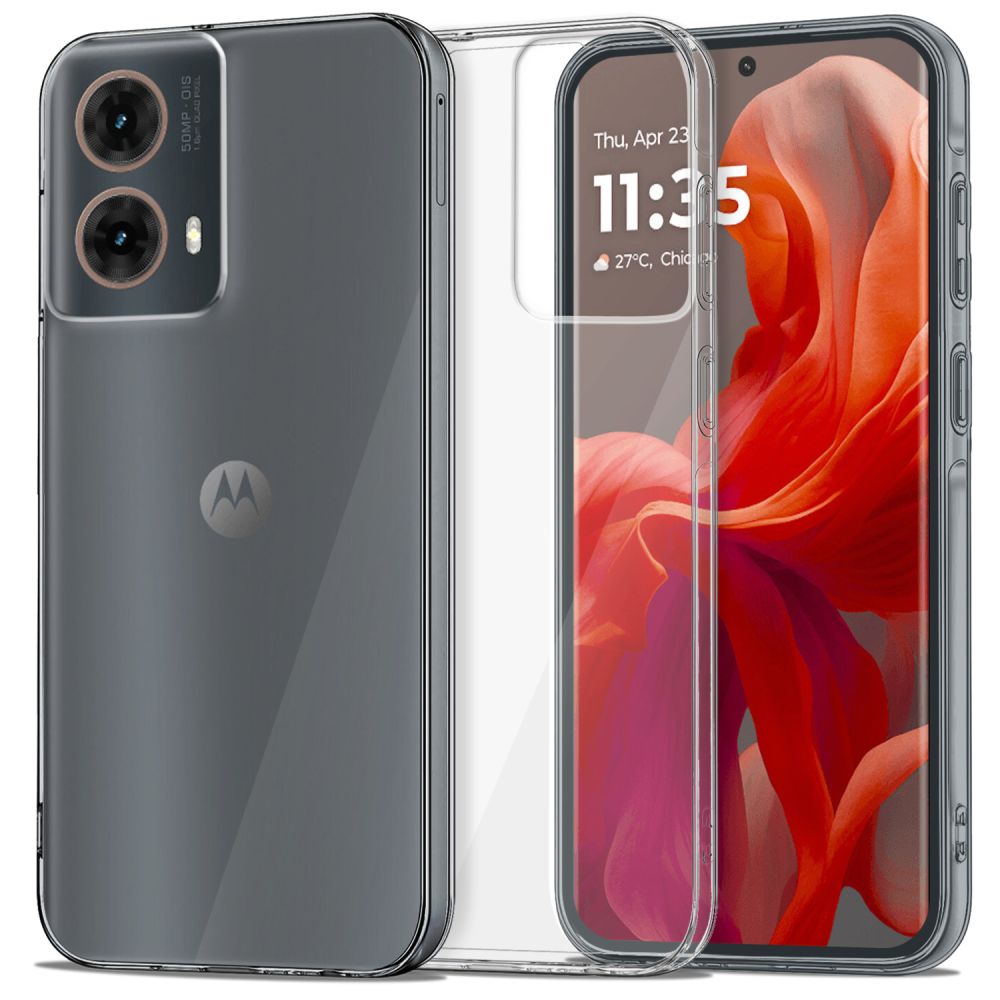 Tech-Protect FlexAir Motorola Moto G85 5G dėklas - skaidrus