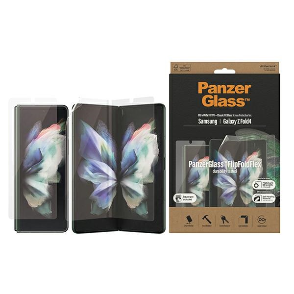 PanzerGlass Klasikinis pritaikymas itin platus antibakterinis grūdintas stiklas Samsung Galaxy Z Fold4