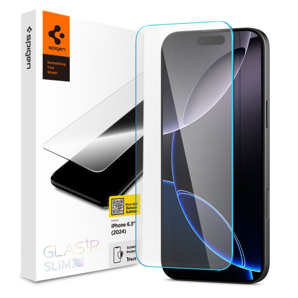 Spigen Glas.tR Slim Apsauginis stiklas iPhone 16 Pro