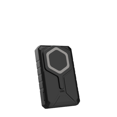 UAG Rugged 10K 10000 mAh Magnetinis Išorinė baterija su 10W Stovu + Kabeliu - Titanas