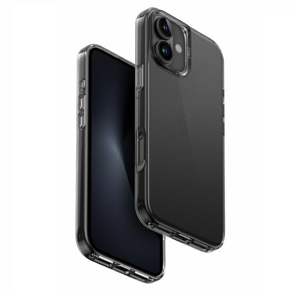 Uniq Air Fender dėklas telefonui iPhone 16 Plus - pilkas