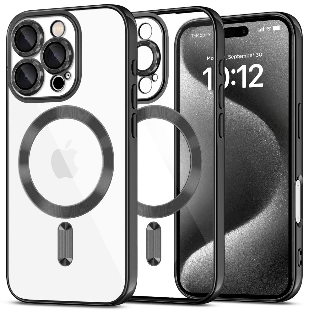 Tech-Protect MagFlex Magnetinis iPhone 16 Pro dėklas - juodas