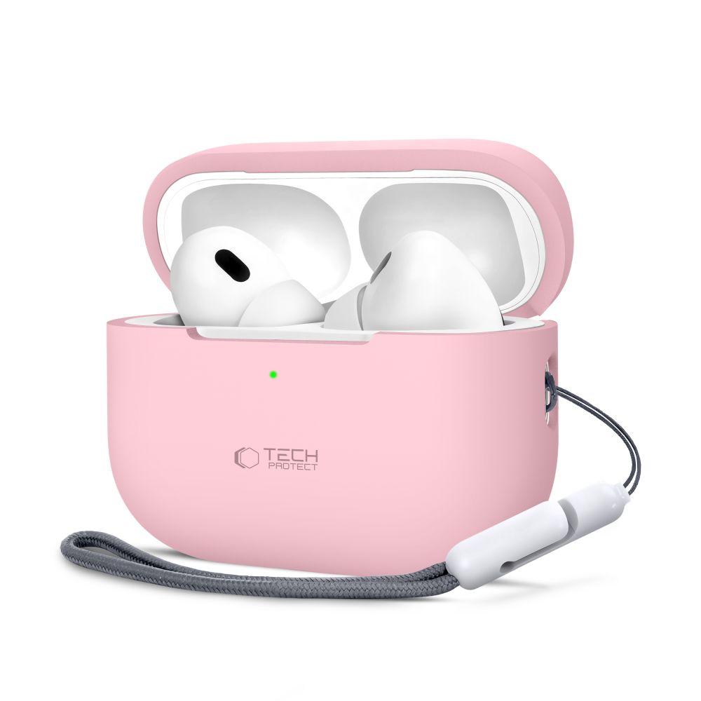 Tech-Protect silikoninis dėklas Apple AirPods Pro 1 / 2 - rožinis