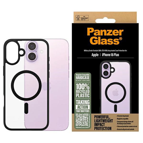 PanzerGlass kietasis dėklas iPhone 16 Plus 6.7" juodas MagSafe 1303