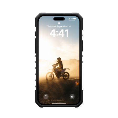 UAG Pathfinder Magnetinis dėklas iPhone 16 Plus - juodas