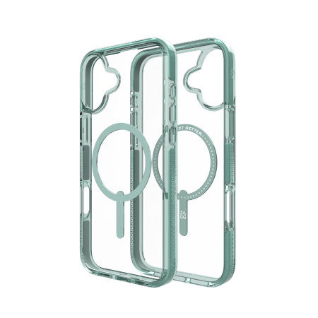 ZAGG Santa Cruz Snap Magnetinis dėklas telefonui iPhone 16 Plus - žalias