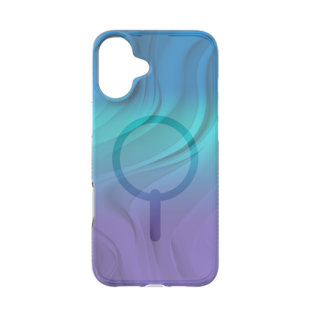 ZAGG Milan Snap Magnetinis dėklas telefonui iPhone 16 Plus - violetinė