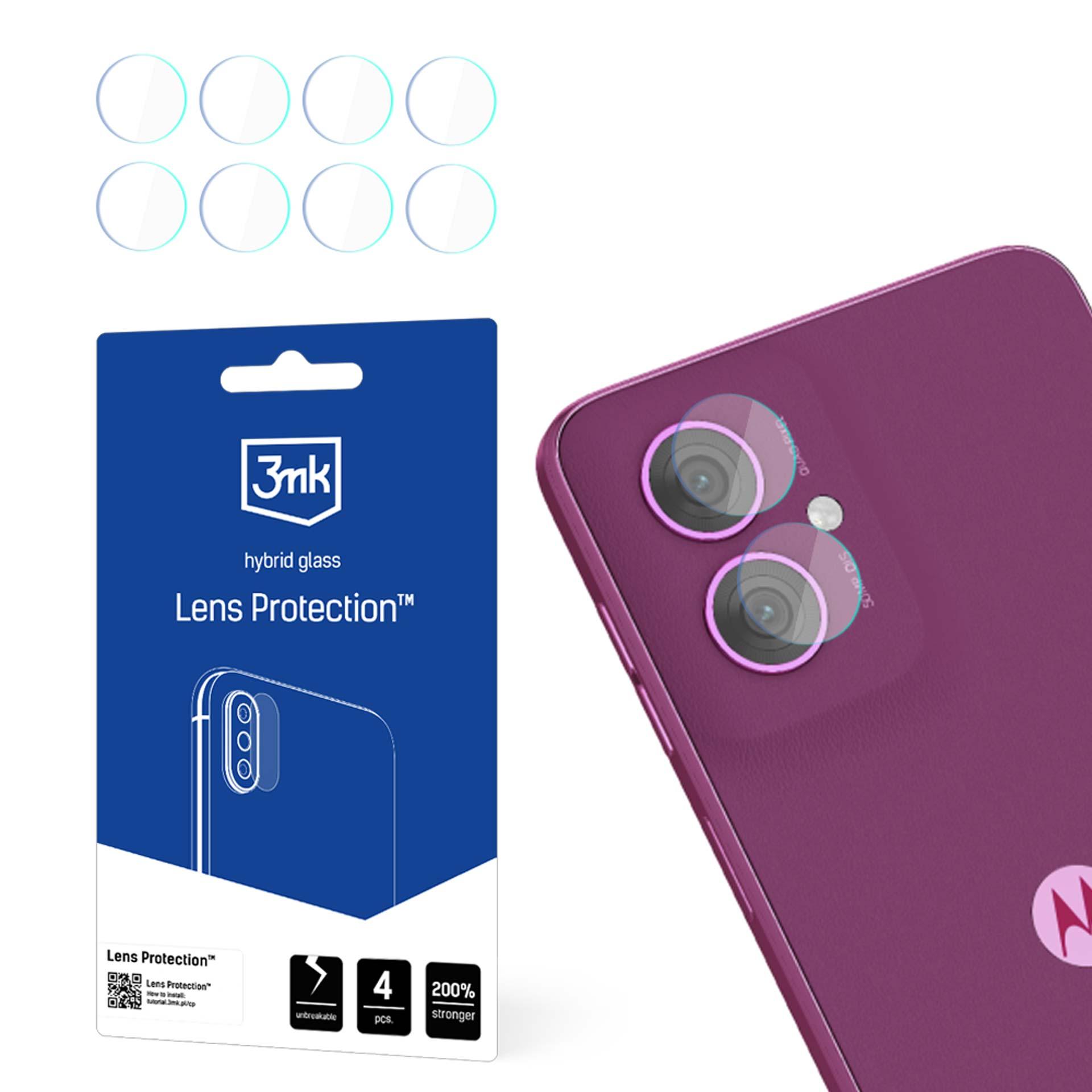 3mk Lens Protection hibridinis kameros stiklas Motorola Moto G55 5G