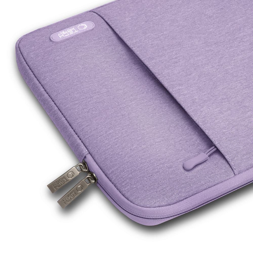 Tech-Protect Sleeve Nešiojamojo kompiuterio 13-14 dėklas - levandų spalvos