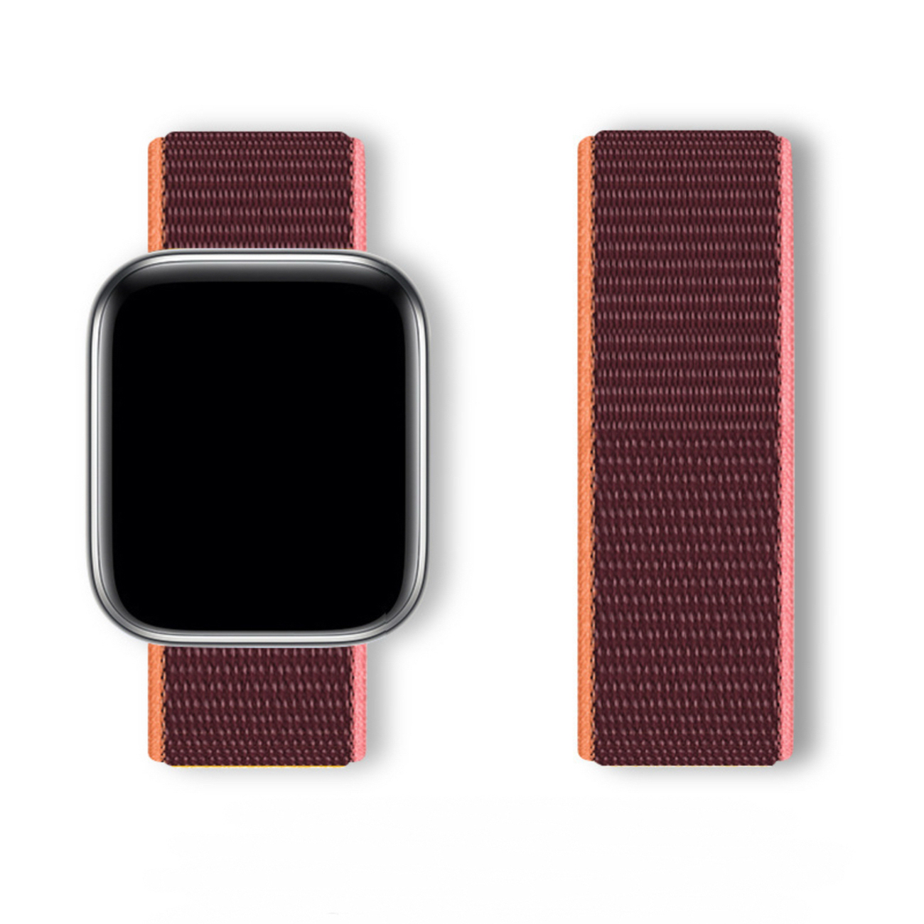 Sportinis kilpinis dirželis Apple Watch 42 / 44 / 45 / 46 / 49 mm - raudonas