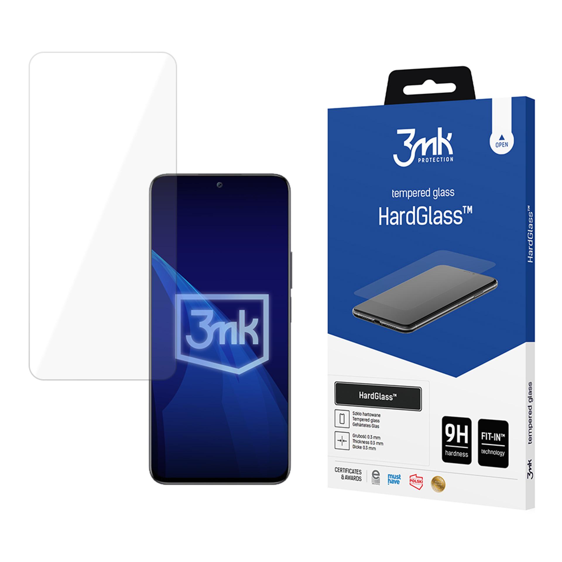 Grūdintas stiklas 3mk HardGlass™ Honor 90 Lite