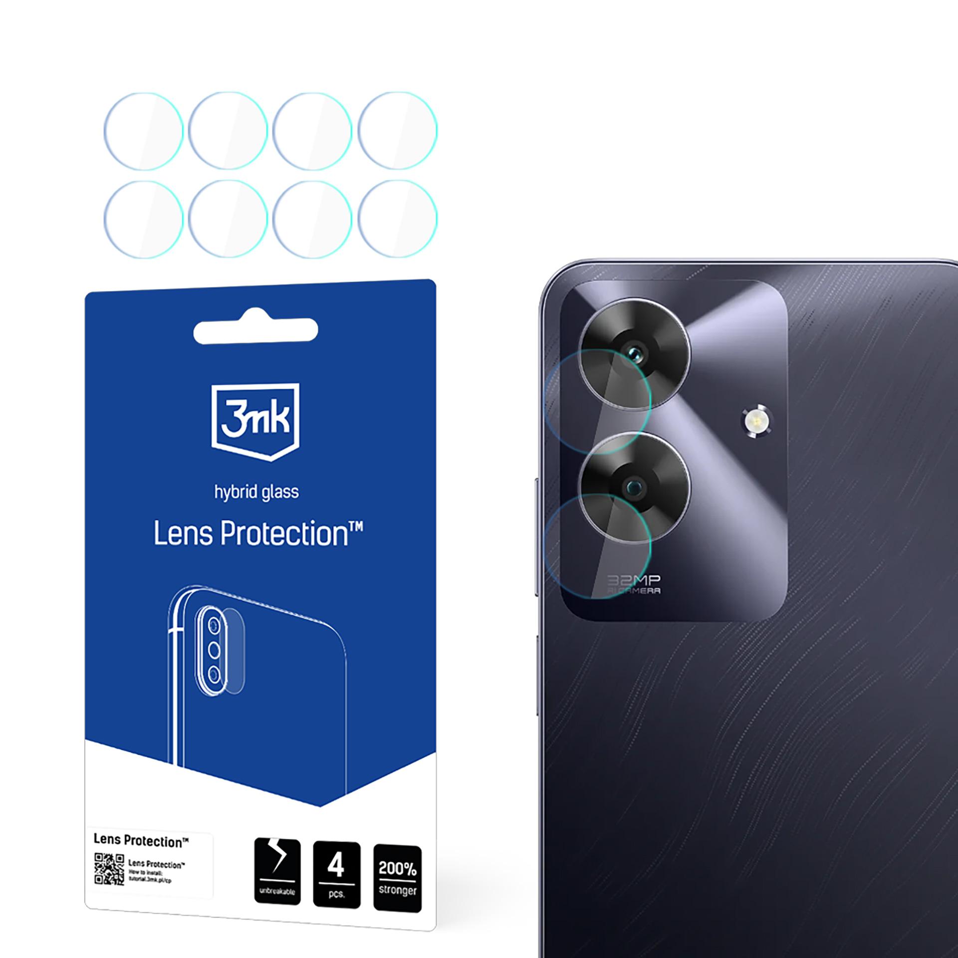 Hibridinis stiklas kamerai 3mk Lens Protection Realme Note 60