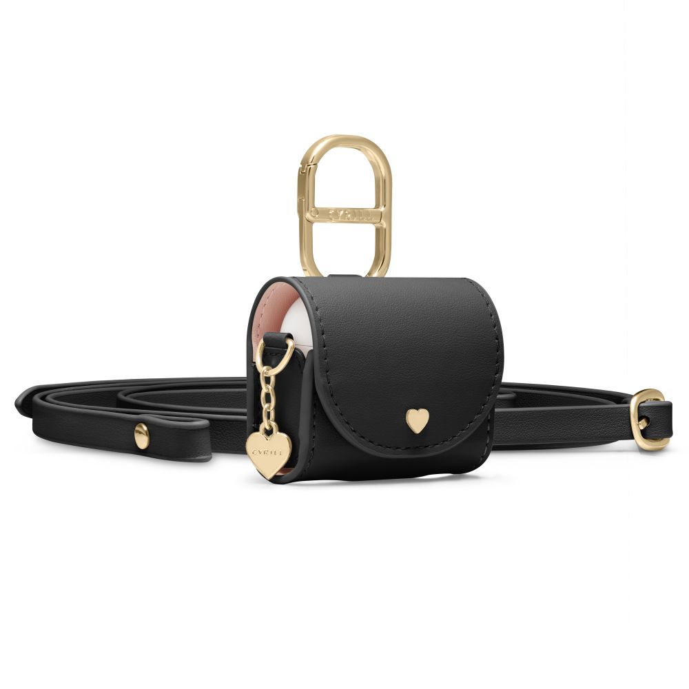 Spigen Cyrill Mini Krepšys AirPods 4 - Juodas