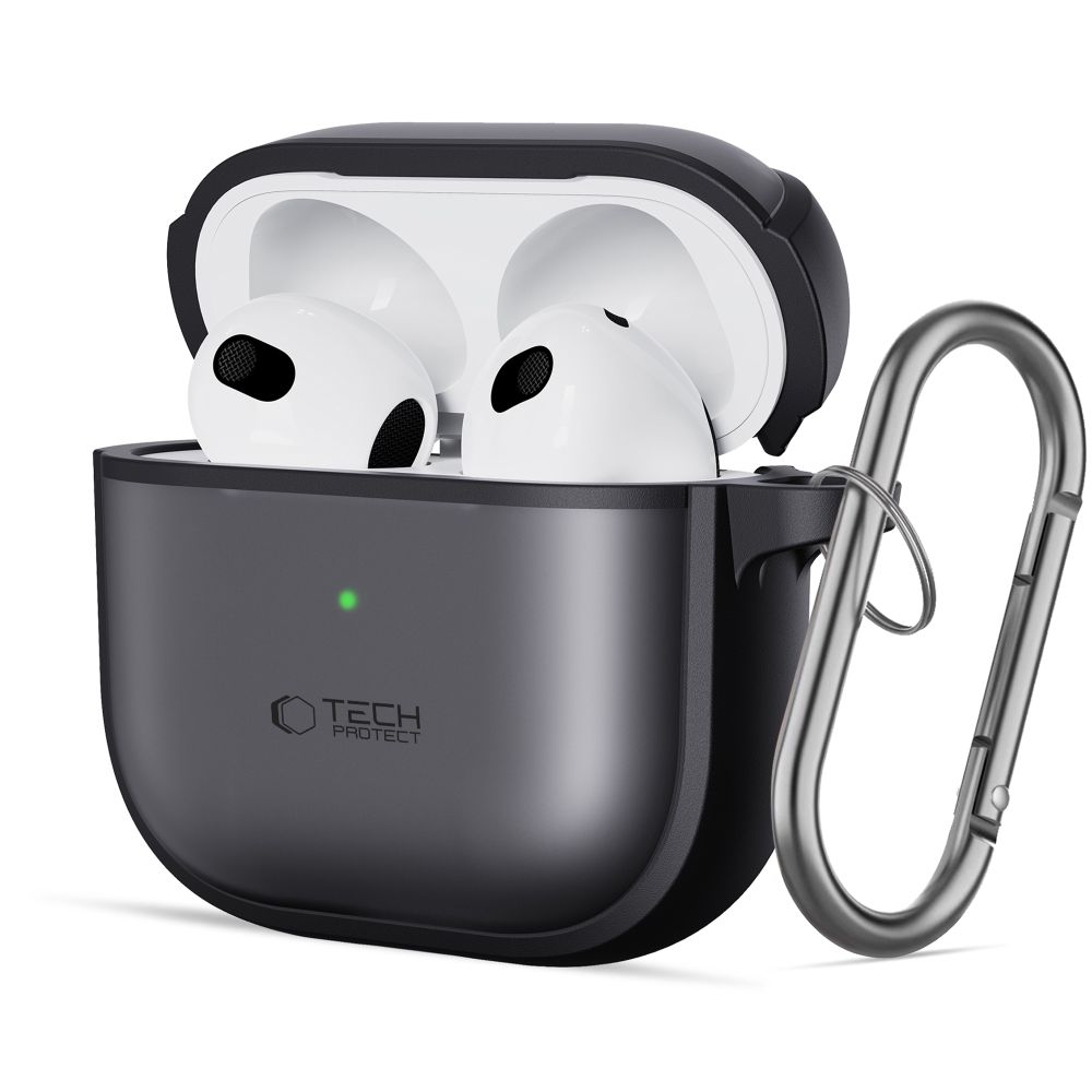 Tech-Protect Slim Hook dėklas AirPods 4 - juodas