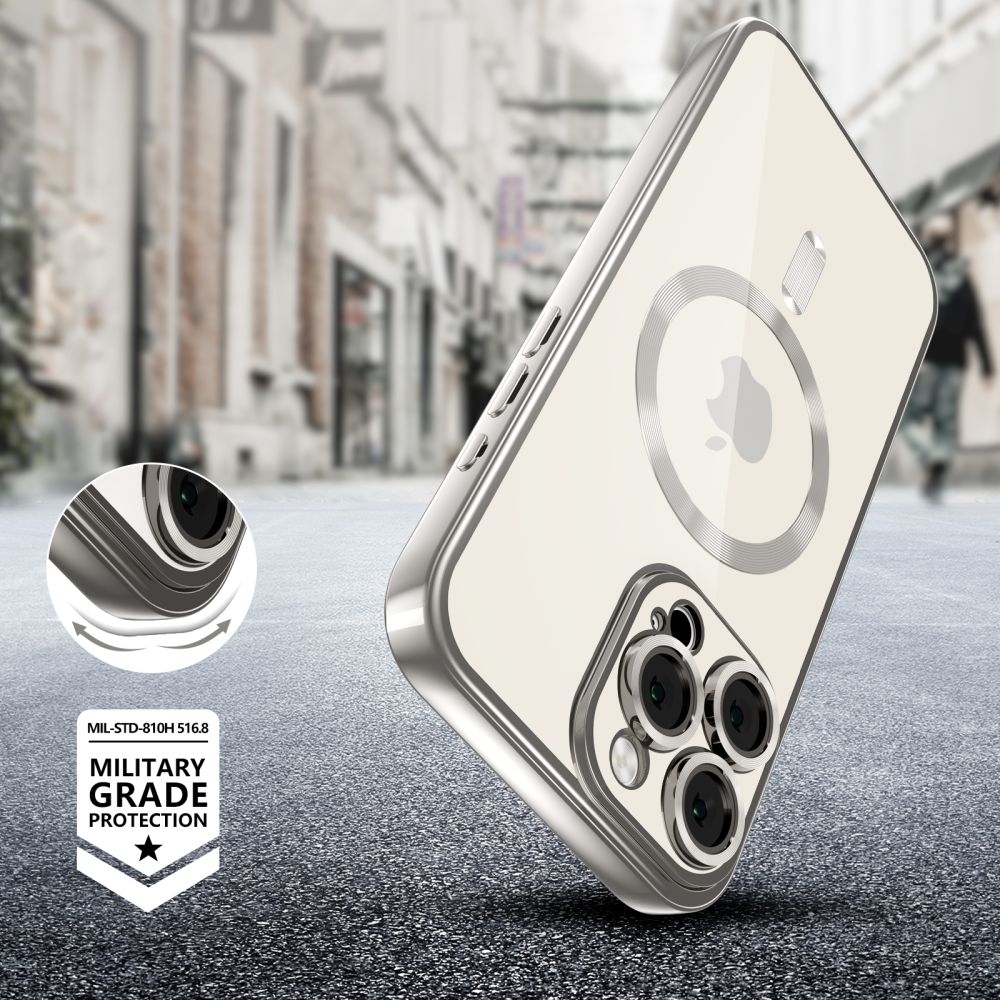 Tech-Protect MagFlex Magnetinis dėklas iPhone 16 Pro - titano