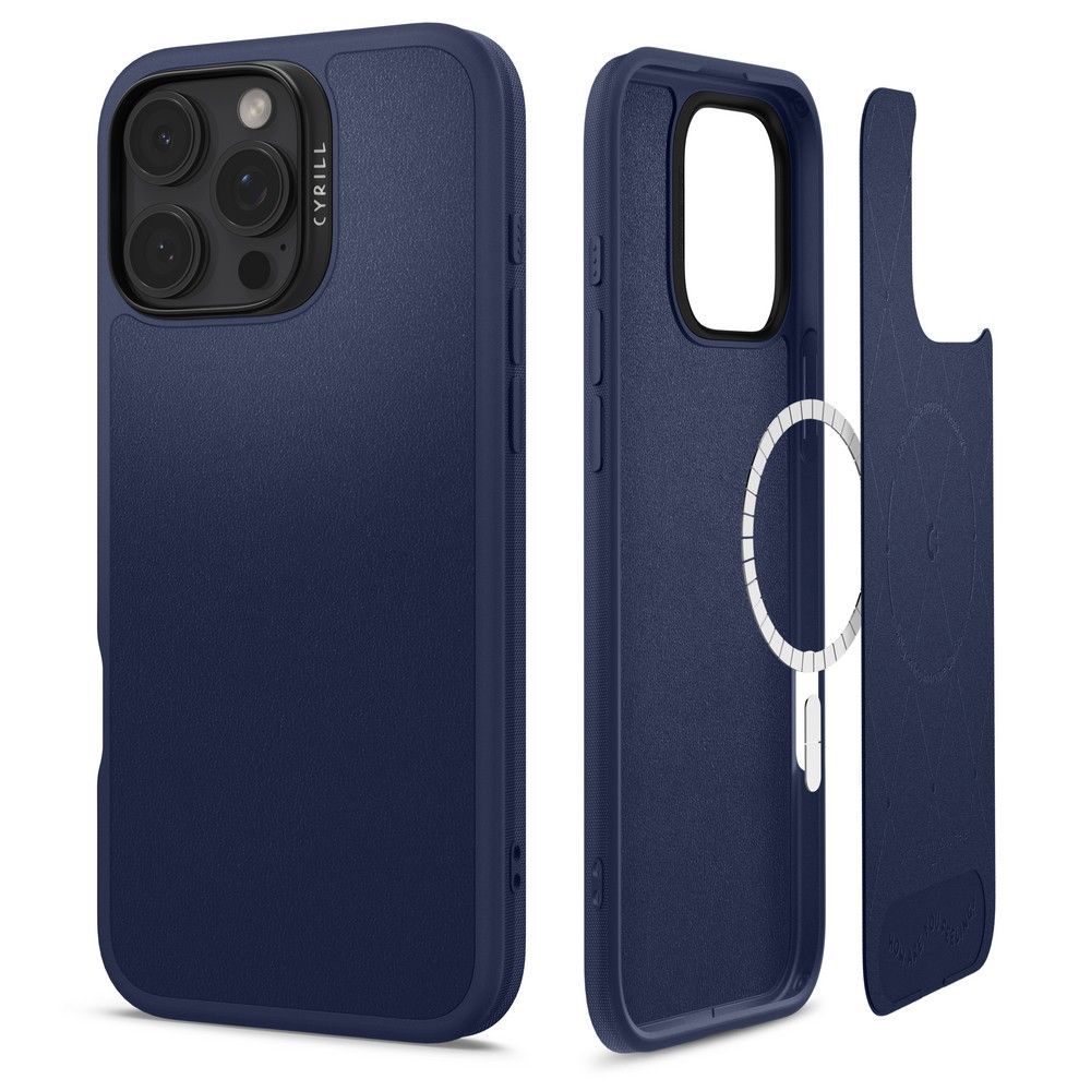 Spigen Cyrill Kajuk Mag iPhone 16 Pro dėklas - mėlynas