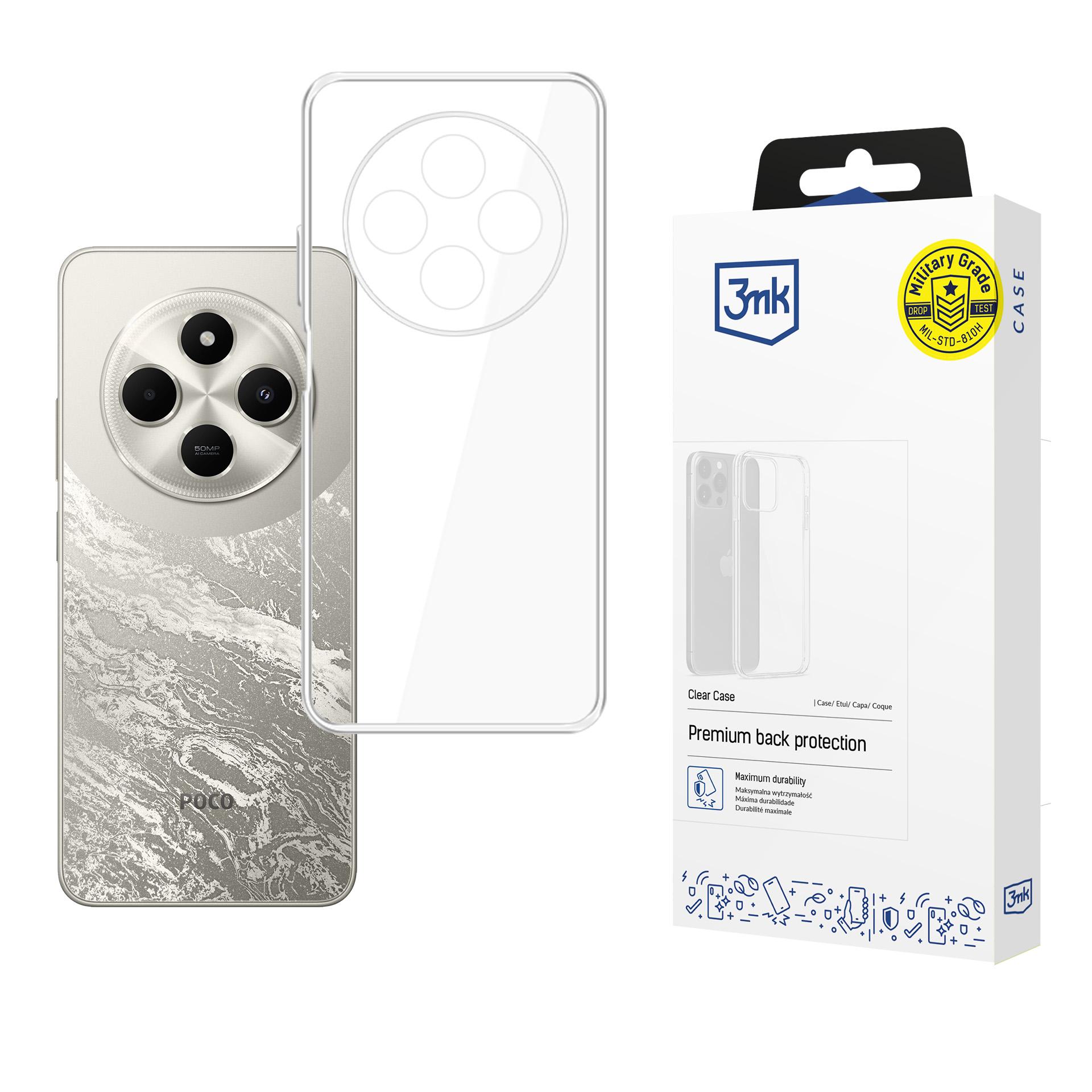 3mk Dėklas telefonui Xiaomi Poco C75 - skaidrus