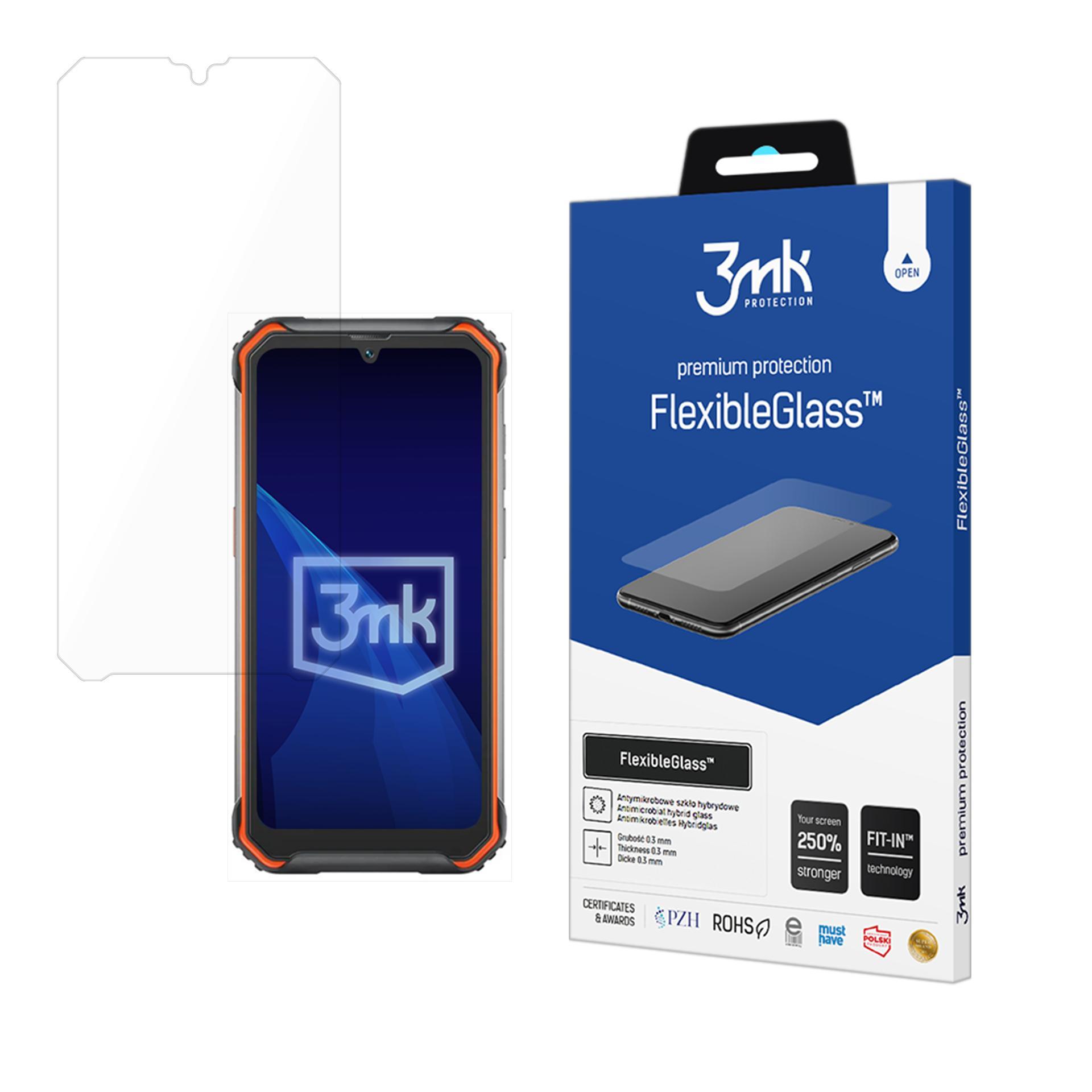 Hibridinis stiklas 3mk FlexibleGlass™ telefonui Blackview BV7200