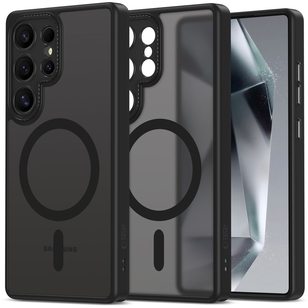 Tech-Protect MagCam Magnetinis dėklas telefonui Samsung Galaxy S25 Ultra - Juodas