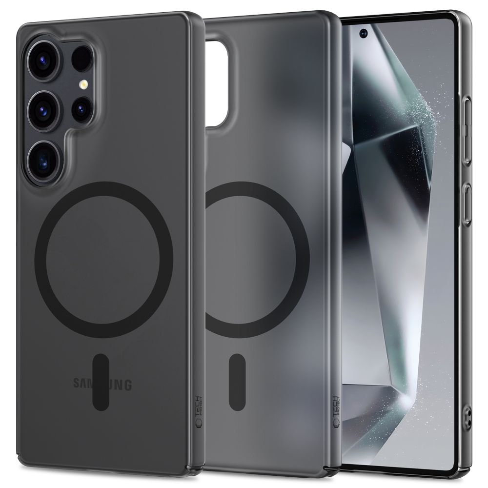 Tech-Protect MagSlim Magnetinis dėklas telefonui Samsung Galaxy S25 Ultra - Juodas