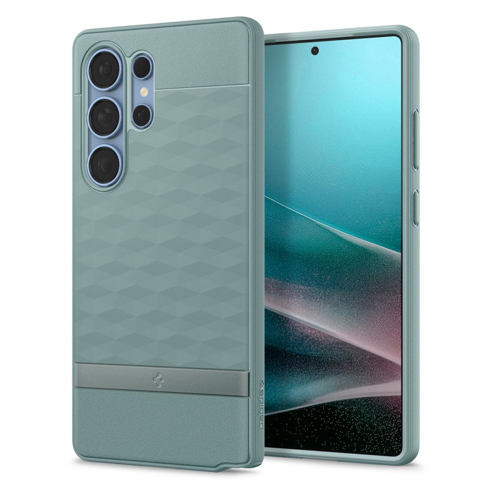 Caseology Parallax Magnetinis dėklas telefonui Samsung Galaxy S25 Ultra - žalias