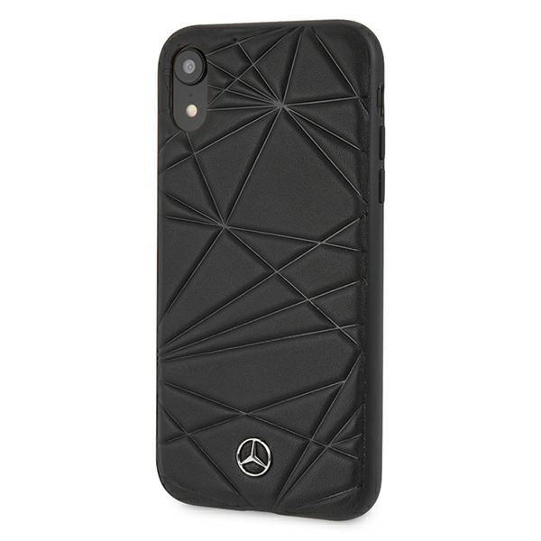 Mercedes Twister dėklas telefonui iPhone Xr - juodas