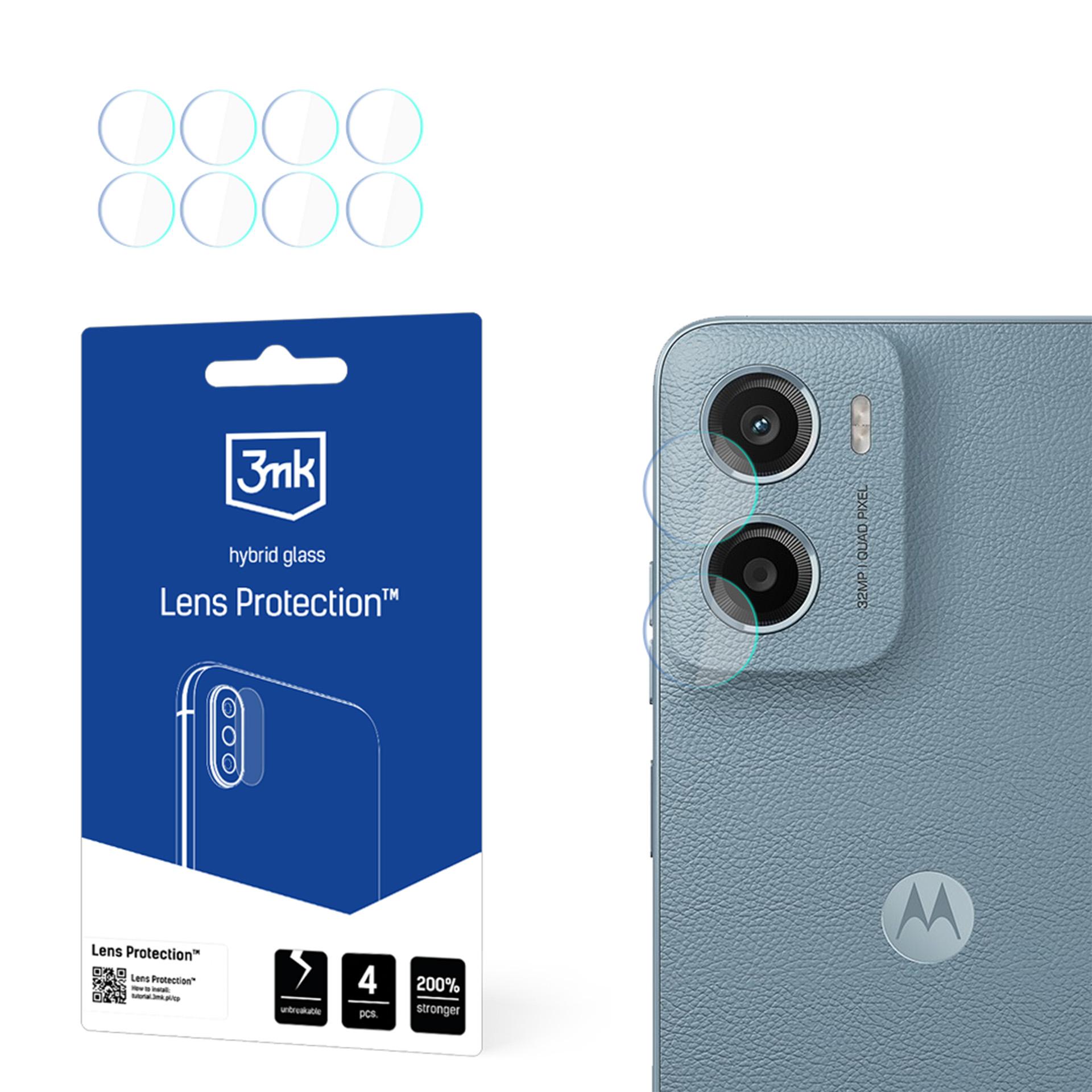 3mk Lens Protection Hybrid kameros objektyvo stiklas Motorola Moto E15