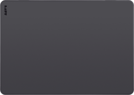 LAUT Huex dėklas MacBook Air 13" M2 2022 / M3 2024 - juodas