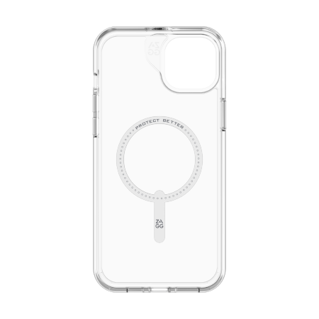 ZAGG Crystal Palace Snap MagSafe dėklas iPhone 15 Pro Max - skaidrus