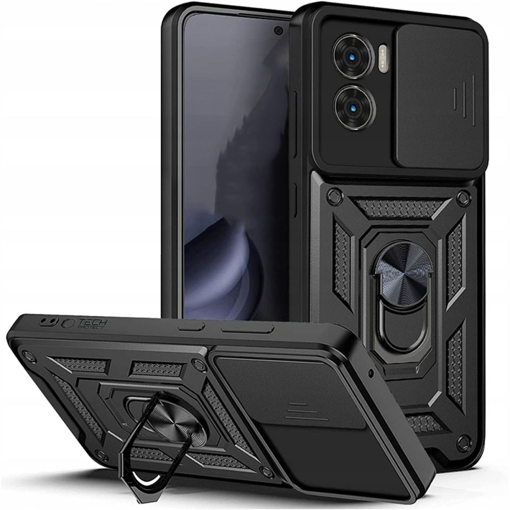 Tech-Protect CamShield Pro dėklas Xiaomi Poco X7 PRO 5G - Matinis juodas