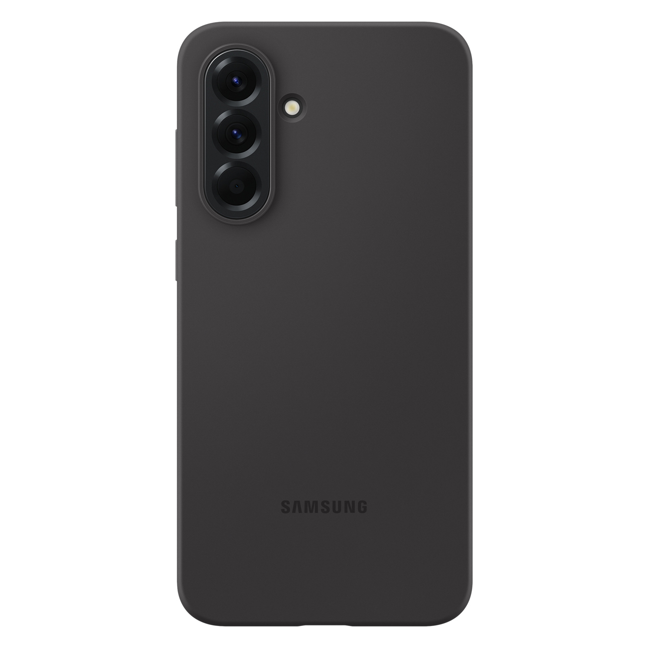 Samsung silikoninis dėklas EF-PA566CBEGWW, skirtas Samsung Galaxy A56 5G – juodas