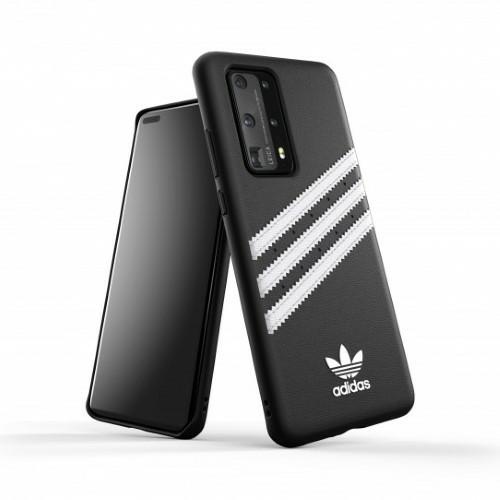 Adidas OR formuotas dėklas PU Huawei P40 - juoda ir balta