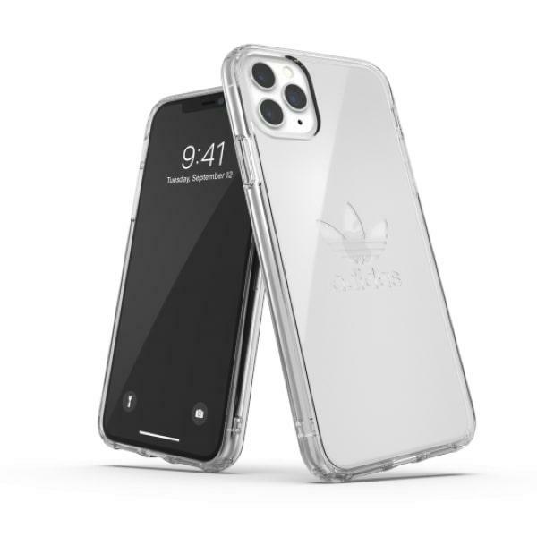 Adidas OR PC dėklas Big Logo iPhone 11 Pro - skaidrus