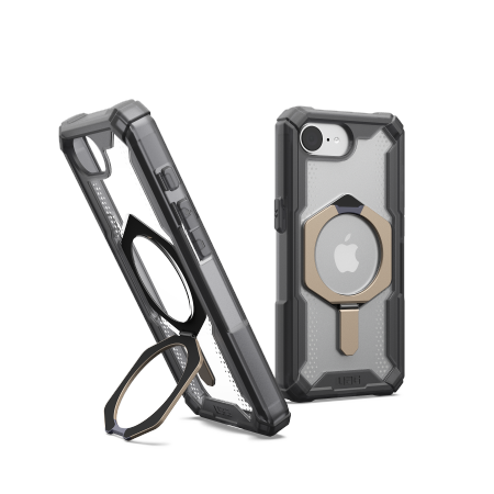 UAG Plasma XTE Magnetinis dėklas telefonui iPhone 16e - permatomas pilkas