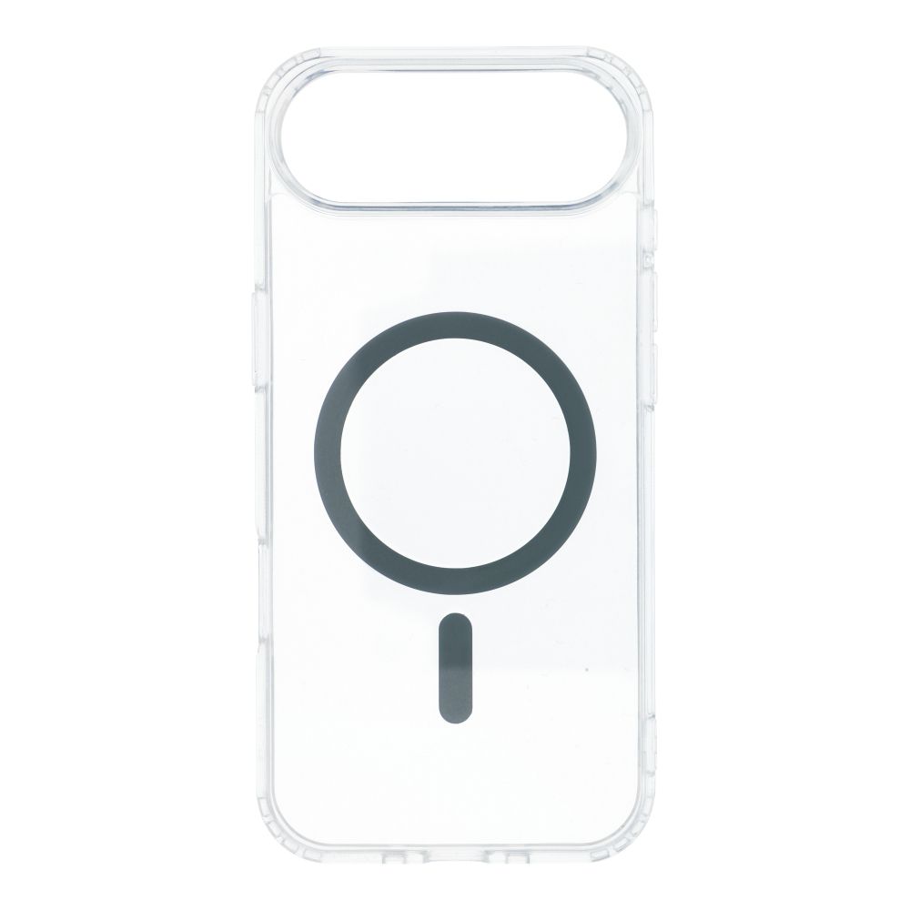 Drop Glue spalvingas magnetinis dėklas telefonui, suderinamas su MagSafe, skirtas IPHONE 17 Air, pilkas