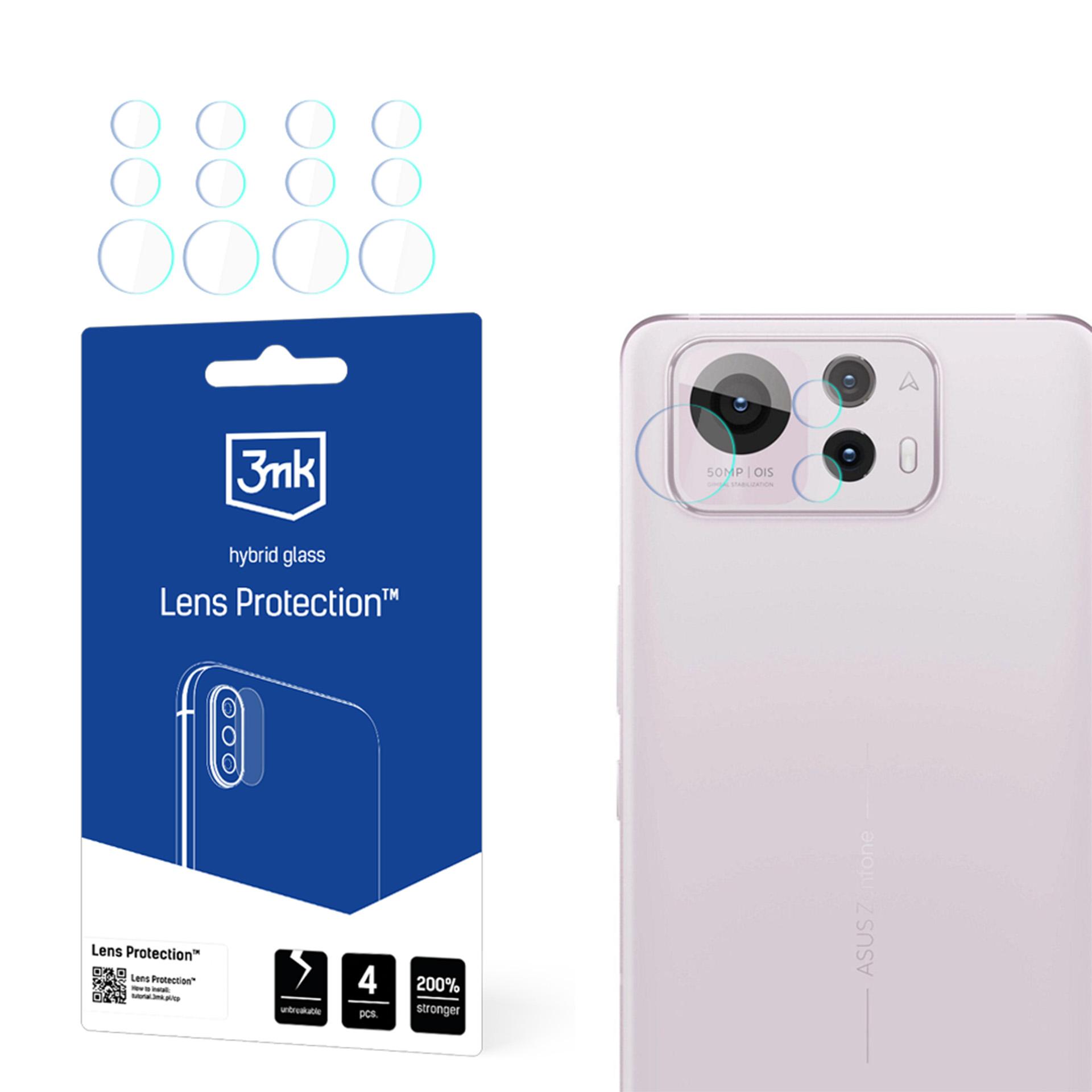 Hibridinis kameros objektyvo stiklas 3mk Lens Protection skirtas Asus Zenfone 12 Ultra