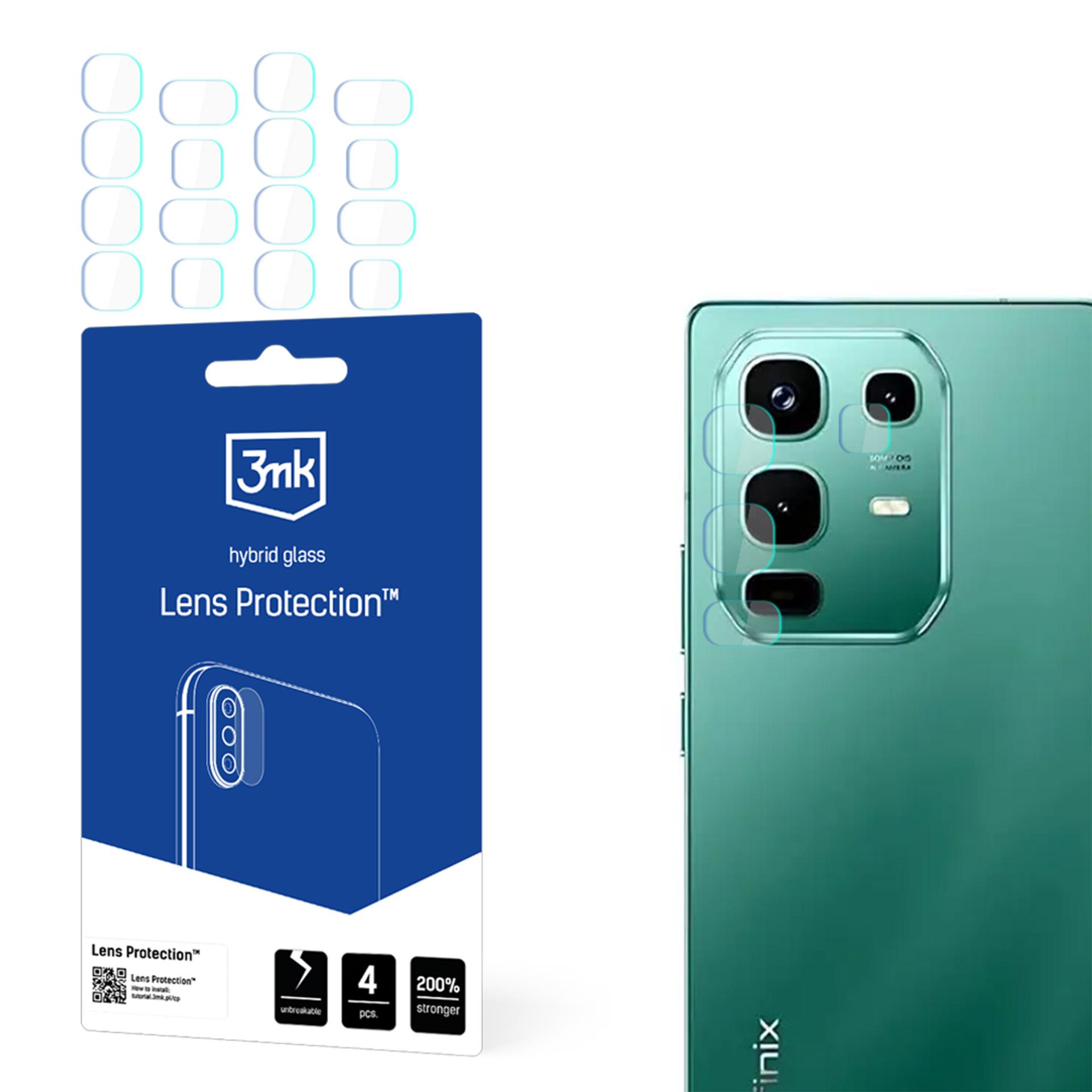 Kameros objektyvo stiklas 3mk Objektyvo apsauga Infinix Note 50 / Note 50 Pro