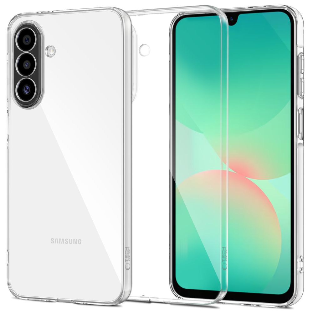 Tech-Protect FlexAir Dėklas telefonui Samsung Galaxy A26 5G - skaidrus