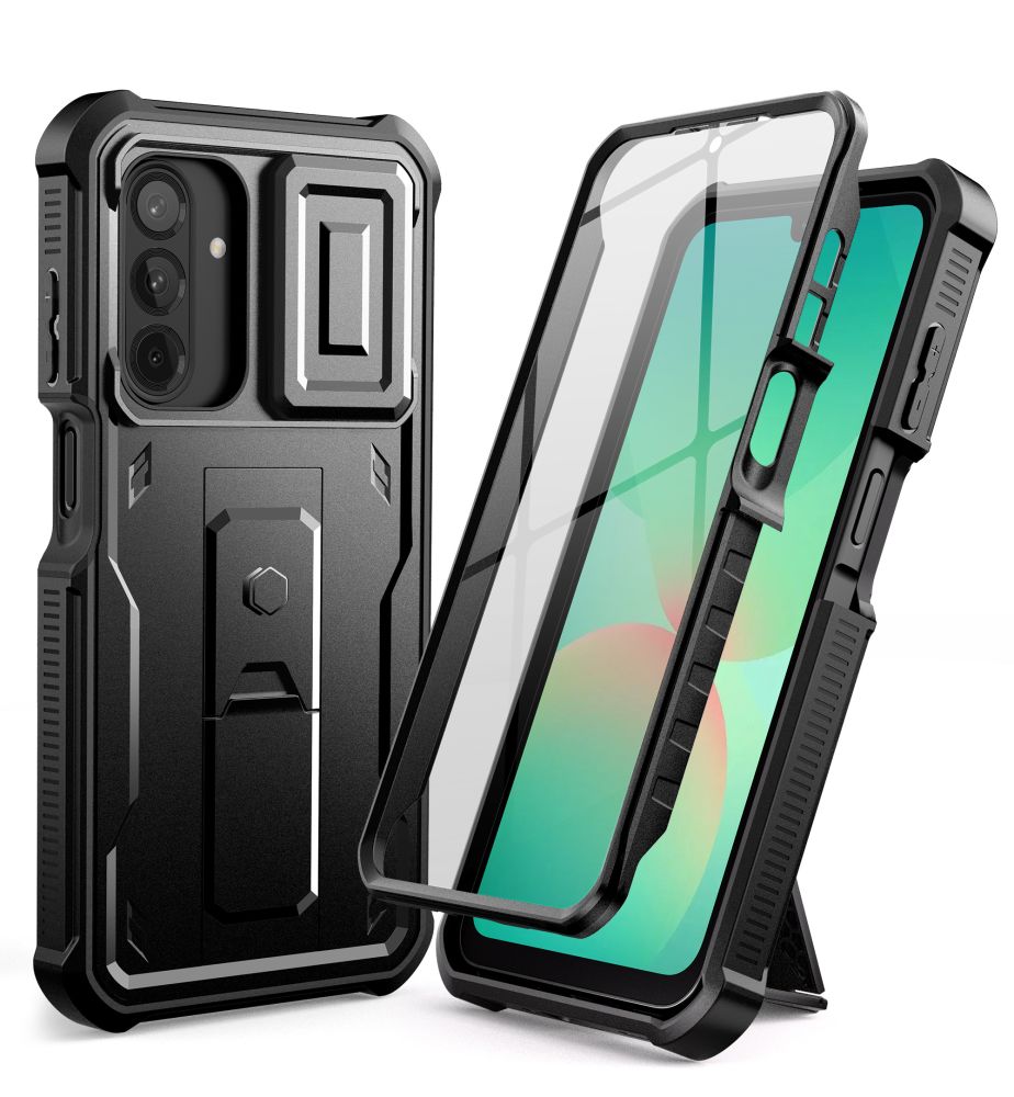Tech-Protect Kevlar Cam+ dėklas telefonui Samsung Galaxy A26 5G - juodas