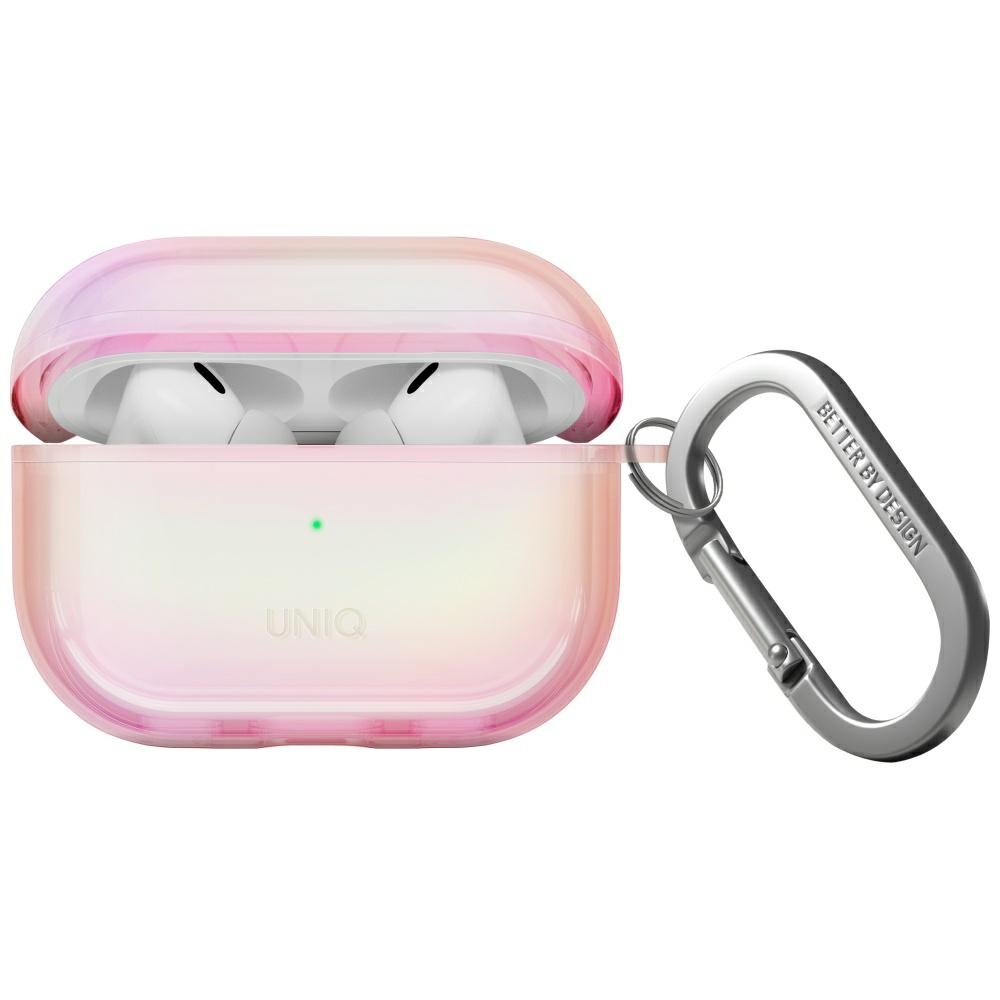 Uniq Iridescia AirPods Pro 2 Hang Case - holo rožinė