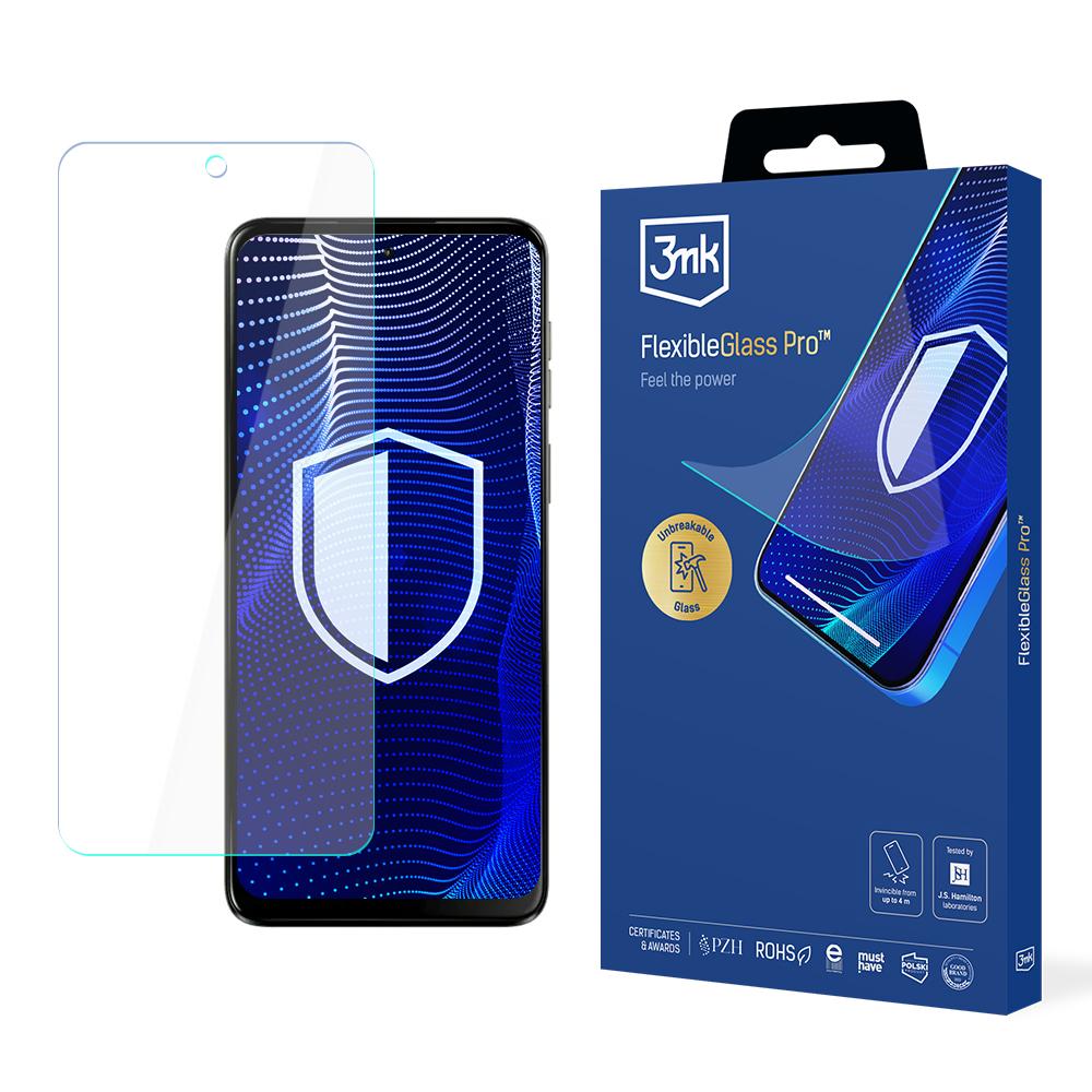 Hibridinis stiklas 3mk FlexibleGlass Pro Motorola Moto G55 5G