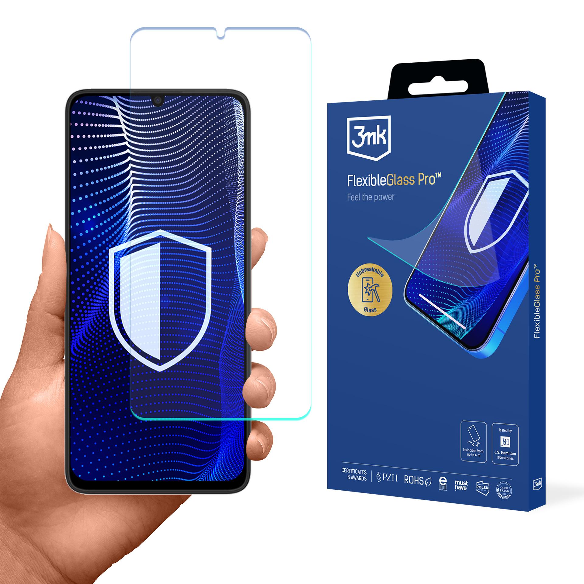 Hibridinis stiklas 3mk FlexibleGlass Pro Meizu Note 21