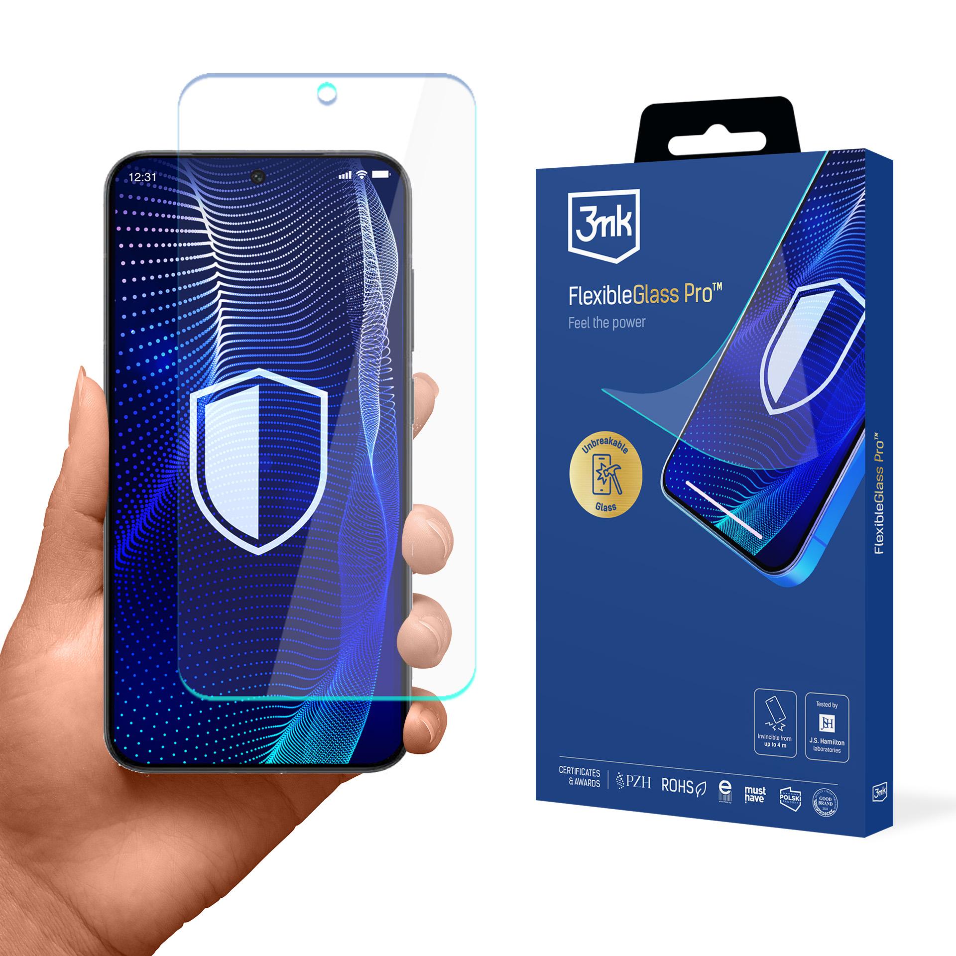 Hibridinis stiklas 3mk FlexibleGlass Pro Vivo X200 Pro Mini