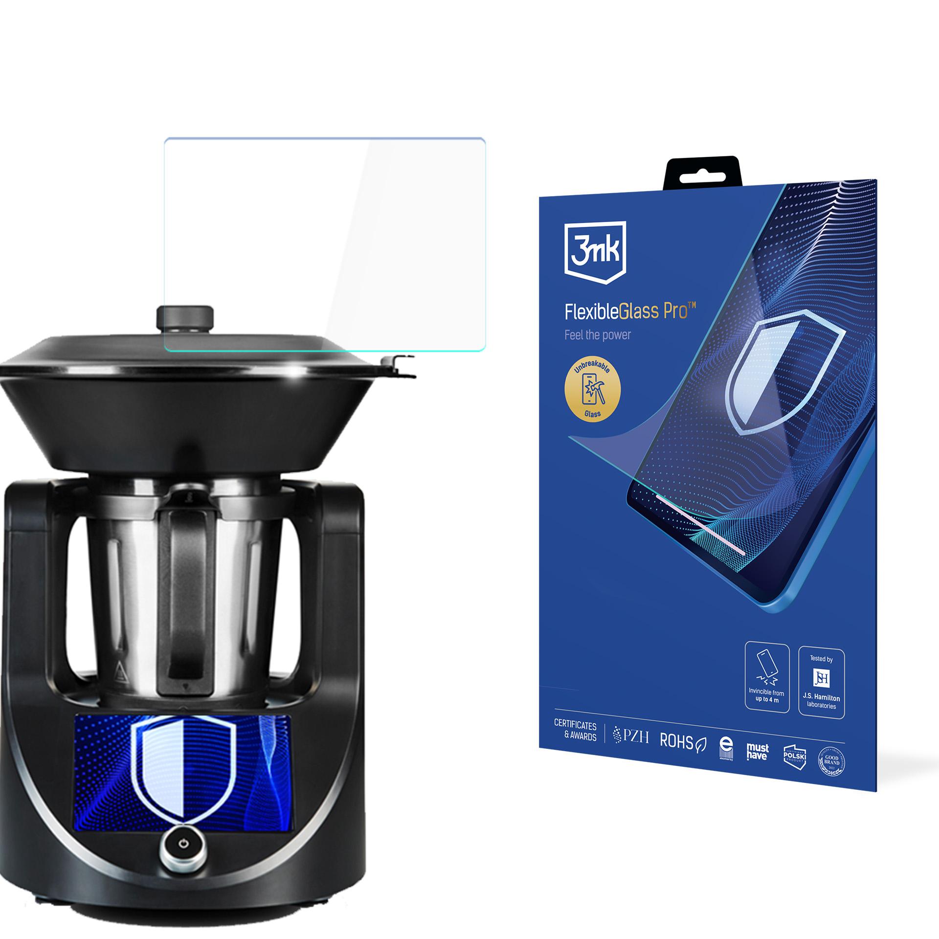 Hibridinis stiklas 3mk FlexibleGlass Pro ant PHILIPIAK COOKOVER C-01