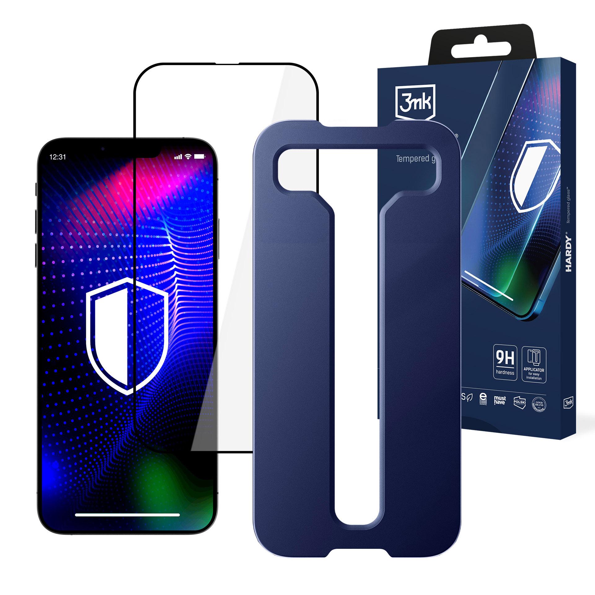 Temperuotas Stiklas 3mk Hardy Temperuotas Stiklas telefonui Apple iPhone 15 Plus / 16 Plus