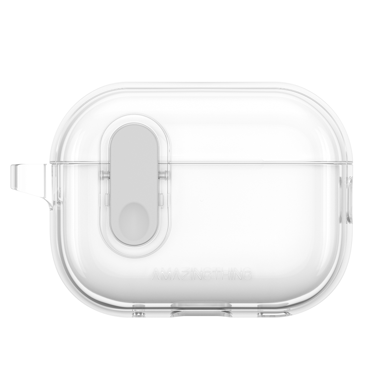 AmazingThing Minimal dėklas AirPods Pro 2 silikoninis dėklas - skaidrus